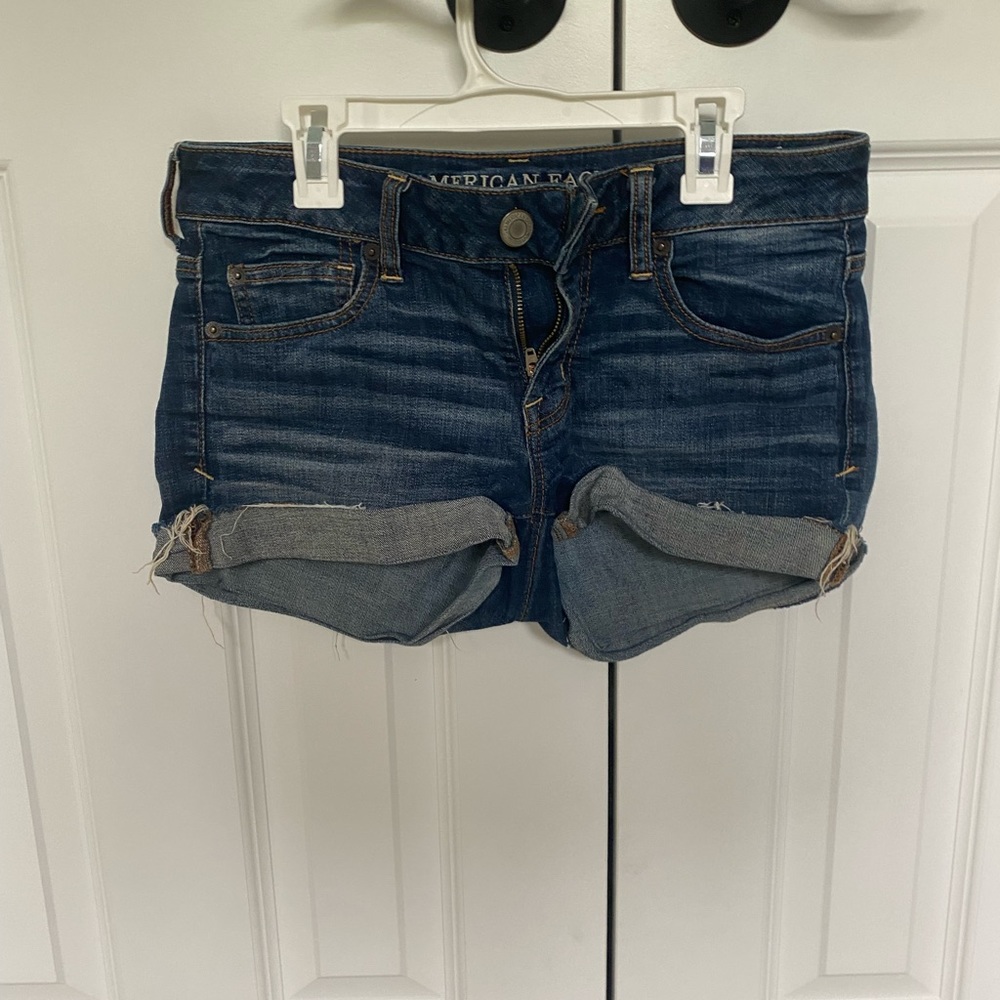 American Eagle Short Denim Shorts Super Stretch